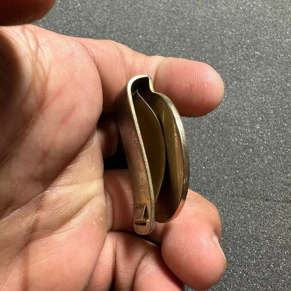 Anson Always In Hock Gold Tone Money Clip Made In USA - Picture 4 of 9